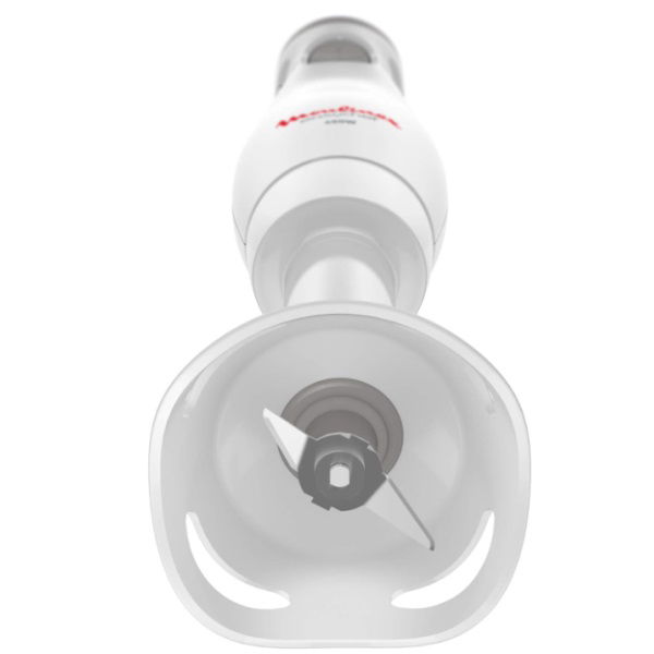 Moulinex Easychef - Batidora de mano de 450 W con función turbo, 2 velocidades, cuchillas ZELKROM y accesorios desmontables para lavavajillas