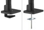 Neomounts DS75S-950BL2 Brazo de monitor dual con resorte de gas para pantallas de 17-32 pulgadas