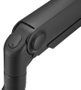 Neomounts DS75S-950BL2 Brazo de monitor dual con resorte de gas para pantallas de 17-32 pulgadas