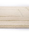 Mijölnir Juego de Alfombrillas de Baño Crema 100% Polipropileno Suave y Duradero Antideslizante 50x80 cm y 40x50 cm para Baño
