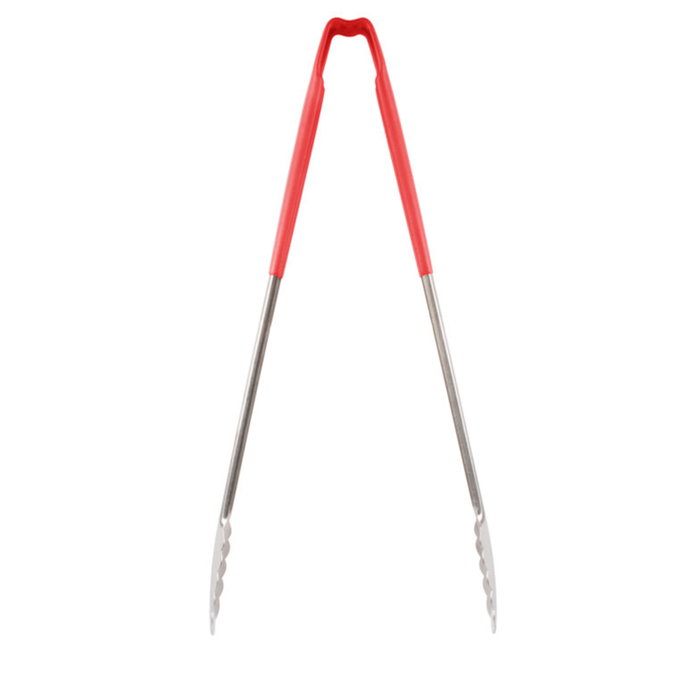 Vollrath Pujadas Pinza Buffet Mono Roja 40 cm - Pinza de acero inoxidable para expositor
