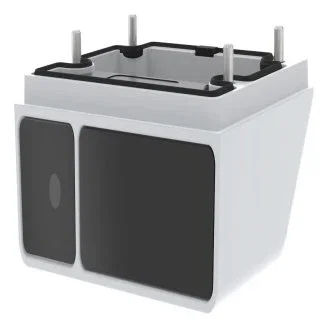 Axis 01534-001 Unidad de LED IR - Kit de Infrarrojos para Cámaras AXIS P13 y Q16 - Alcance 50m, IP66, IK10, Fácil Instalación, Alimentación desde la Cámara