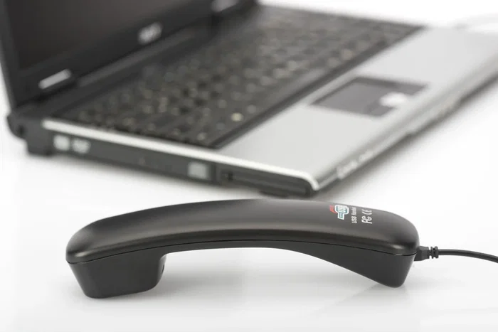 Digitus Microteléfono USB DA-70772 Negro