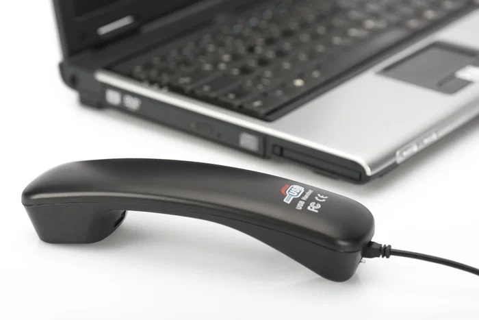Digitus Microteléfono USB DA-70772 Negro