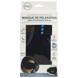 Sensly Antifaz Relajante Con Altavoz Acrílico