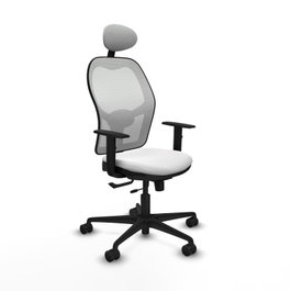 PIQUERAS Y CRESPO Silla de oficina Jorquera Blanco