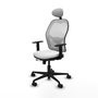 PIQUERAS Y CRESPO Silla de oficina Jorquera Blanco