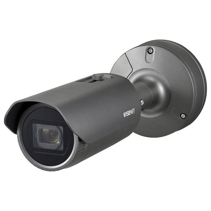 Hanwha XNO-6120R/RW Cámara Bullet Exterior 2MP PoE IR IP66/67 IK10 Wisenet