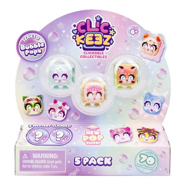 Bizak Clickeez Pack 5 unidades Serie 3