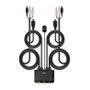 LINDY 42340 KVM Switch 2 Puertos HDMI y USB Negro