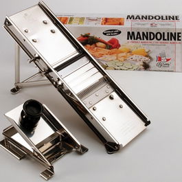 IFA OVINOX Cortadora de Patatas y Hortalizas Manual, 41 x 14 x 4.5 cm, Acero Inoxidable, Varios Cortes (Chips, Paja, Gratin)