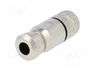 HARTING Conector M12 Hembra 8 Pines Recto IP67 Industrial