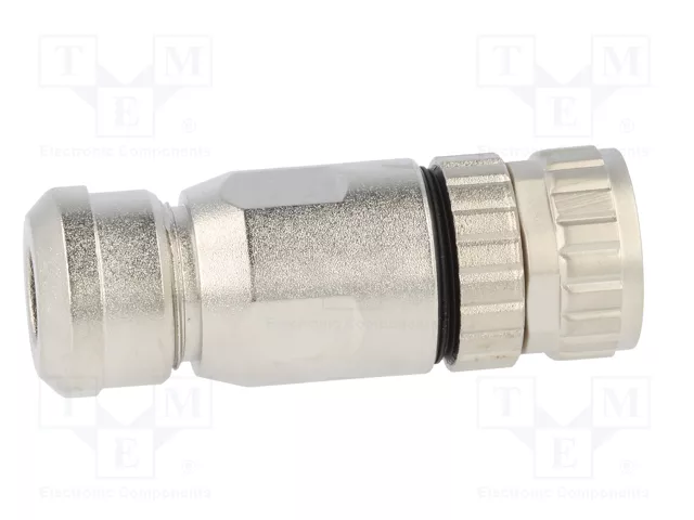 HARTING Conector M12 Hembra 8 Pines Recto IP67 Industrial