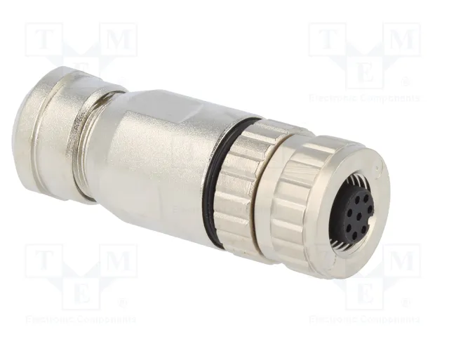 HARTING Conector M12 Hembra 8 Pines Recto IP67 Industrial