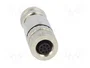 HARTING Conector M12 Hembra 8 Pines Recto IP67 Industrial