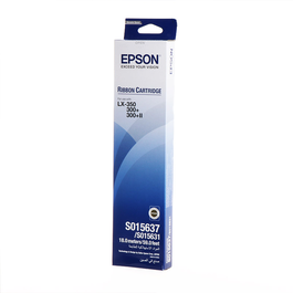 Epson C13S015637 / S015637 - Ribbon de Cinta para Impresora - Color Negro