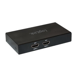LogiLink Divisor DisplayPort 1x mini DP a 2x HDMI 4K/30 Hz HDCP