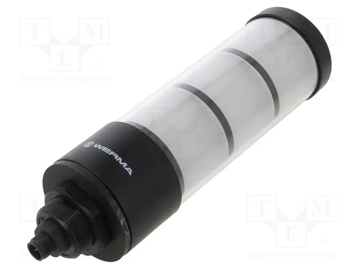 WERMA RST 56 Columna de señalización LED 24VDC Rojo/Amarillo/Verde