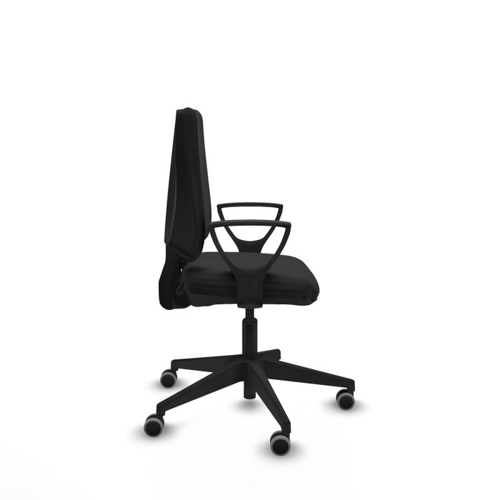 PIQUERAS Y CRESPO Silla de oficina Elche con mecanismo Contacto permanente básico en Similpiel Negro PIQUERAS Y CRESPO Silla de oficina Elche con mecanismo Contacto permanente básico en Similpiel Negro