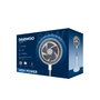 DAEWOO Ventilador de Pie High Speed, 80W, Diámetro 25cm (10"), Base Redonda, Color Blanco