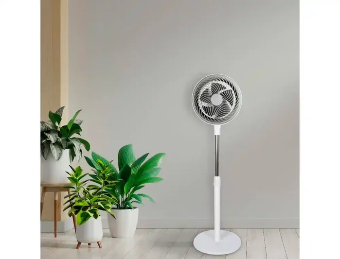 Daewoo DW9001 Ventilador de Pie Blanco