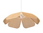 GIFTDECOR Lámpara Pétalos Tulipa Marrón