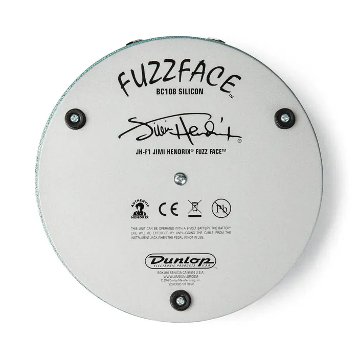Dunlop Jimi Hendrix Fuzz Face Distortion Dunlop Jimi Hendrix Fuzz Face Distortion