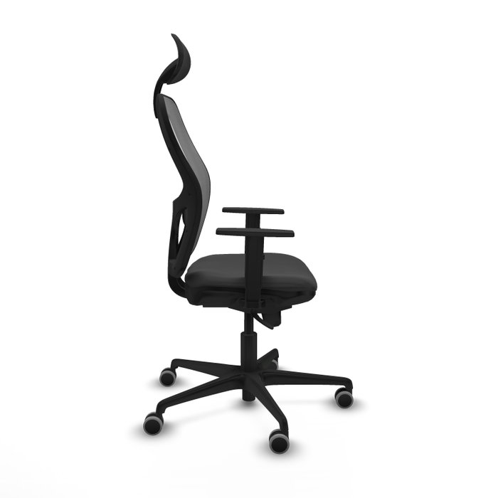 PIQUERAS Y CRESPO Silla de oficina Jorquera Gris con mecanismo Sincro