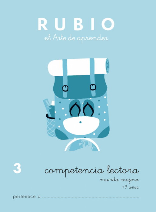 Rubio Cuaderno Competencia Lectora 3 Mundo Viajero A5