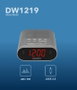 Daewoo DW1219 Radio Reloj AM/FM con Pantalla LED y Aux 3.5mm