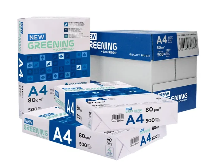 Greening copy Papel Multifuncion DIN A4 80 gramos Paquete 500 Hojas