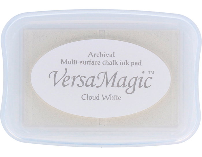 Tsukineko Versamagic Almohadilla de Tinta Blanco Nube Efecto Tiza 95x65mm Tsukineko Versamagic Almohadilla de Tinta Blanco Nube Efecto Tiza 95x65mm
