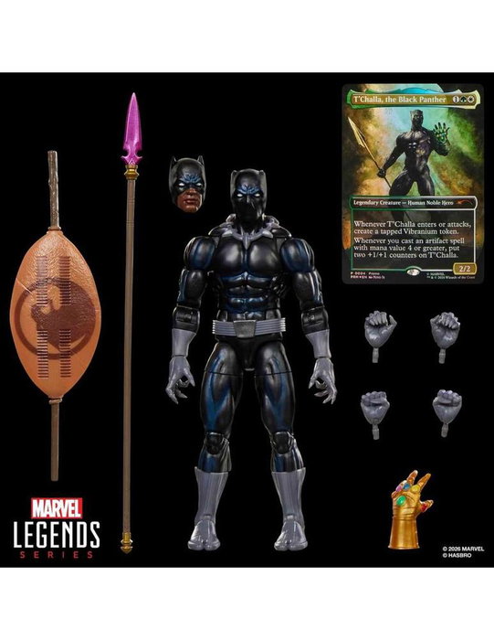 Hasbro Marvel Legends Series x Magic: The Gathering Black Panther 15 cm