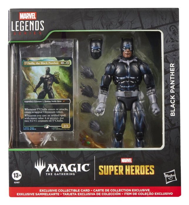 Hasbro Marvel Legends Series x Magic: The Gathering Black Panther 15cm
