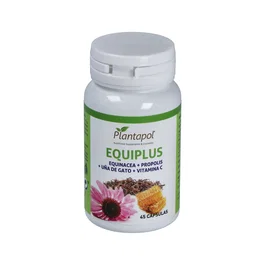 PLANTAPOL EQUIPLUS (equinácea, propóleo, uña de gato y vitamina C) 45 cápsulas