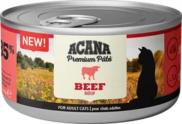 Acana Feline Premium Paté de Ternera para Gatos - 24 Latas de 85 Gramos