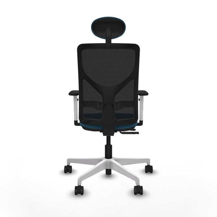 PIQUERAS Y CRESPO Silla de oficina Motilla con mecanismo Sincro/Traslack, Verde petróleo y Negro PIQUERAS Y CRESPO Silla de oficina Motilla con mecanismo Sincro/Traslack, Verde petróleo y Negro