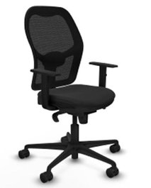 Piqueras y Crespo Silla Jorquera Sincro Negra