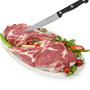 Nirosta Juego de 6 cuchillos para carne - 21 cm