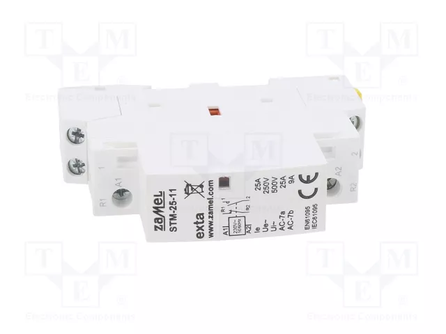 ZAMEL Contactor de Instalación Modular STM 25A 230VAC NC+NA ZAMEL Contactor de Instalación Modular STM 25A 230VAC NC+NA