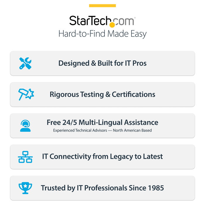 StarTech Conmutador KVM HDMI de 8 Puertos con Montaje en Rack 1U - Switch 4K Ultra HD a 60Hz, HDMI 2.0, Control para 8 Ordenadores, USB Hub, TAA