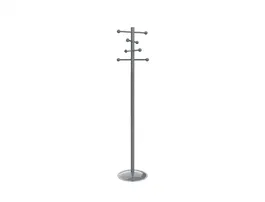 Maul Perchero Saphir Lite 8 Colgadores Metal Gris Altura 171 cm Base Estable Compacto