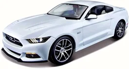 Maisto 2015 Ford Mustang GT Blanco 1:18