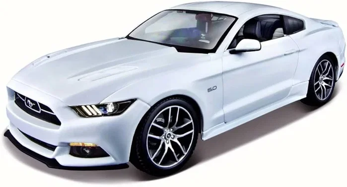 Maisto 2015 Ford Mustang GT Blanco 1:18 Maisto 2015 Ford Mustang GT Blanco 1:18