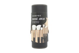 Morphe Rose Away Makeup Brush Set - 6 Pieces + Storage Tub