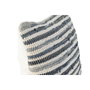 DKD Home Decor Cojín Algodón Chindi Azul y Blanco 45x15x45 cm