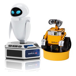 Robosen Wall-E Interactivo Mini Robots Pack de 2 Figuras Wall-E & Eva