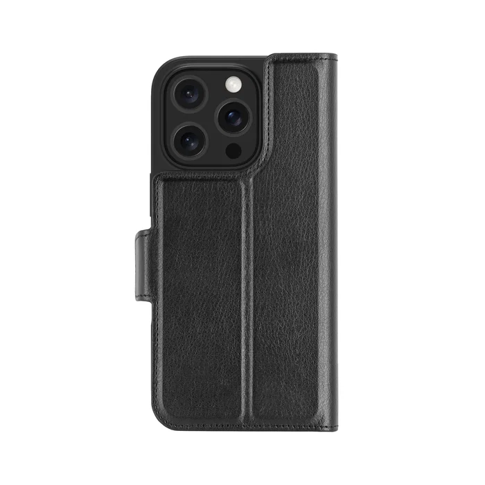 Dbramante1928 Oslo Pro Funda con Tapa para iPhone 16 Pro - Poliuretano Negro Dbramante1928 Oslo Pro Funda con Tapa para iPhone 16 Pro - Poliuretano Negro