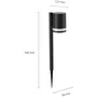 Philips Baliza de Poste Fyce PHI1706966865826, Iluminación LED para Exterior, Color Negro