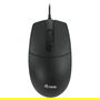EQUIP Ratón Óptico USB-A Silencioso Ambidextro 1200 DPI Cable 1.5m Negro 245117